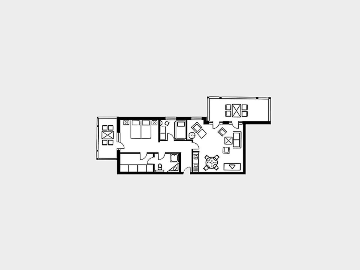 Strandvillen Binz - Appartement mit 2 Schlafzimmern und Balkon SV 755 Exterior foto